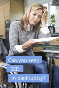 Can You Keep SSD During Bankruptcy?